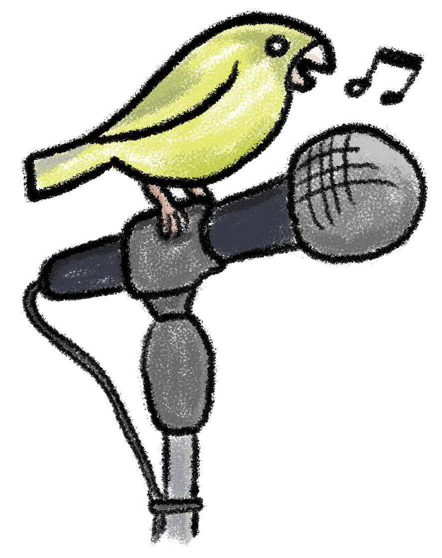 Fågel som representerar FAQ